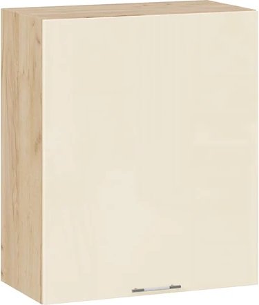 

Шкаф навесной Трия Весна 1В6 с одной дверью (дуб крафт золотой/ваниль глянец)