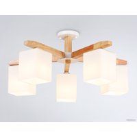 Люстра средней высоты Ambrella light TR83118/5 WH/LW