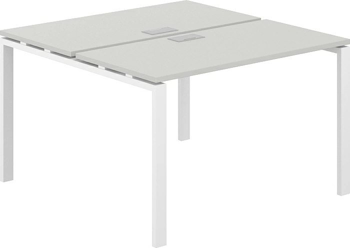

Офисный стол Norden 120х123.8х75 SG.241.SH.63.WH (белый/серый бархат)