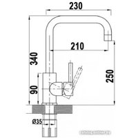 Смеситель Wisent WP49098-4