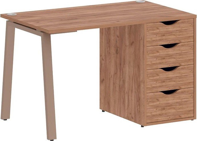 

Стол Riva Home Office VR.SP-3-118.4.A Мокко (янтарный дуб)