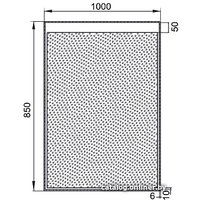  Aquanet Зеркало Палермо 10085 LED