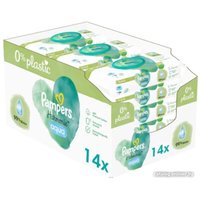 Влажные салфетки Pampers Harmonie Aqua (14x48 шт)