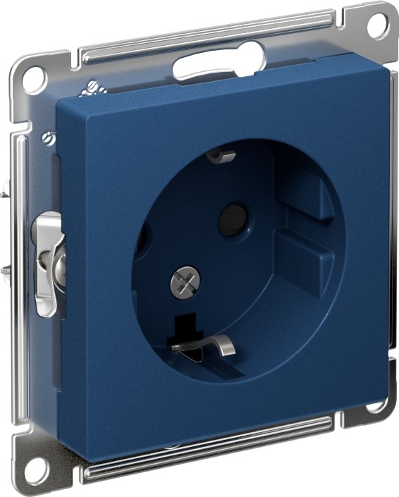 

Розетка Systeme Electric AtlasDesign ATN001145 (аквамарин)