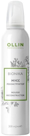

Мусс Ollin Professional для укладки волос BioNika Reconstructor 300 мл