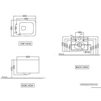 Унитаз подвесной Jaquar KUS-BLM-35953BIUFSM