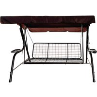 Садовые качели LetoLux Гавана (бордовый)