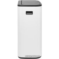 Система сортировки мусора Brabantia Bo Touch Bin 2x30 л (белый)