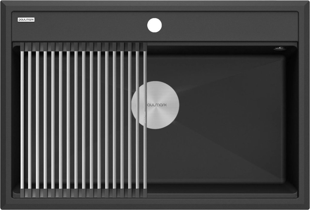 Кухонная мойка Paulmark Stepia 80 PM117551-AN (антрацит)