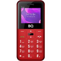 Кнопочный телефон BQ BQ-1866 Trust (красный)