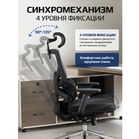 Офисное кресло Evolution LumbarPro AL (черный)