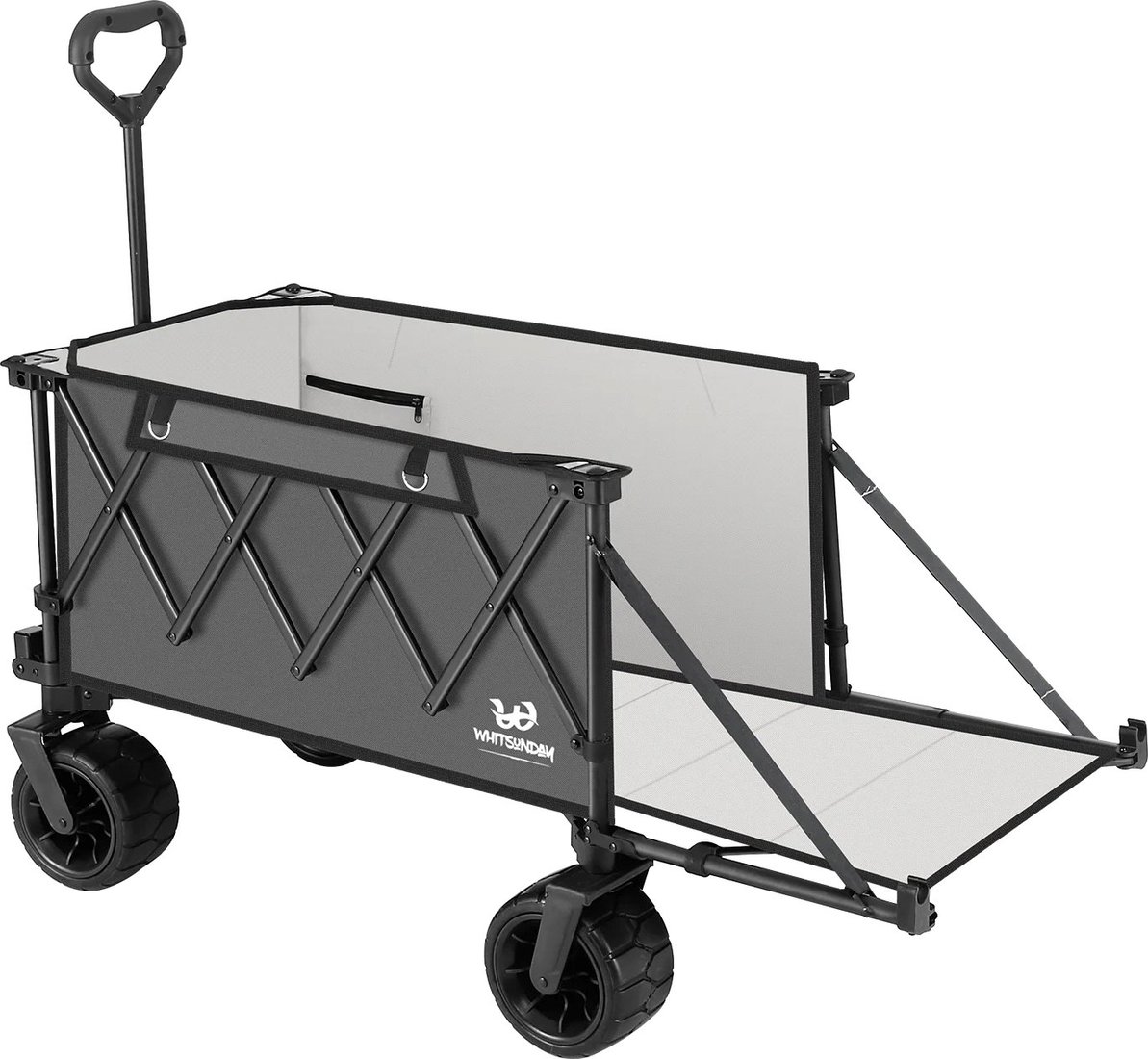 

Тележка кемпинговая Whitsunday WG Folding Wagon Tailgate WG-FWT-Double Grey (серый)