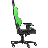 Игровое (геймерское) кресло Warp SG (черный/зеленый)