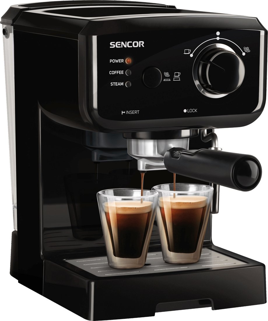 

Рожковая кофеварка Sencor SES 1710BK