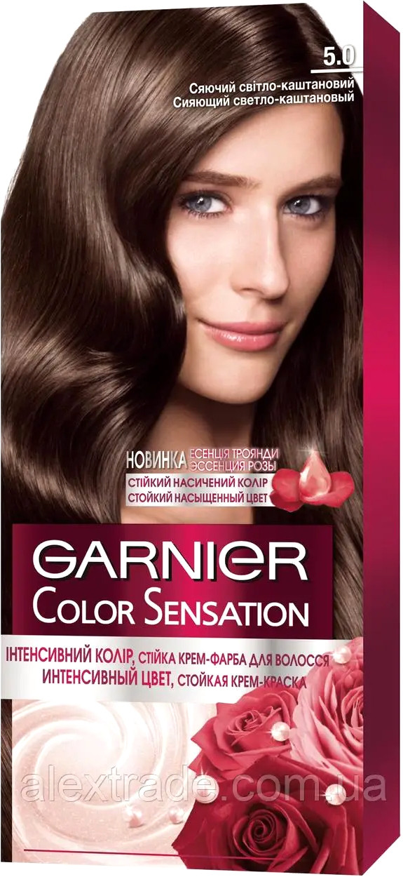 

Крем-краска для волос Garnier Color Sensation 5.0 светлый каштановый