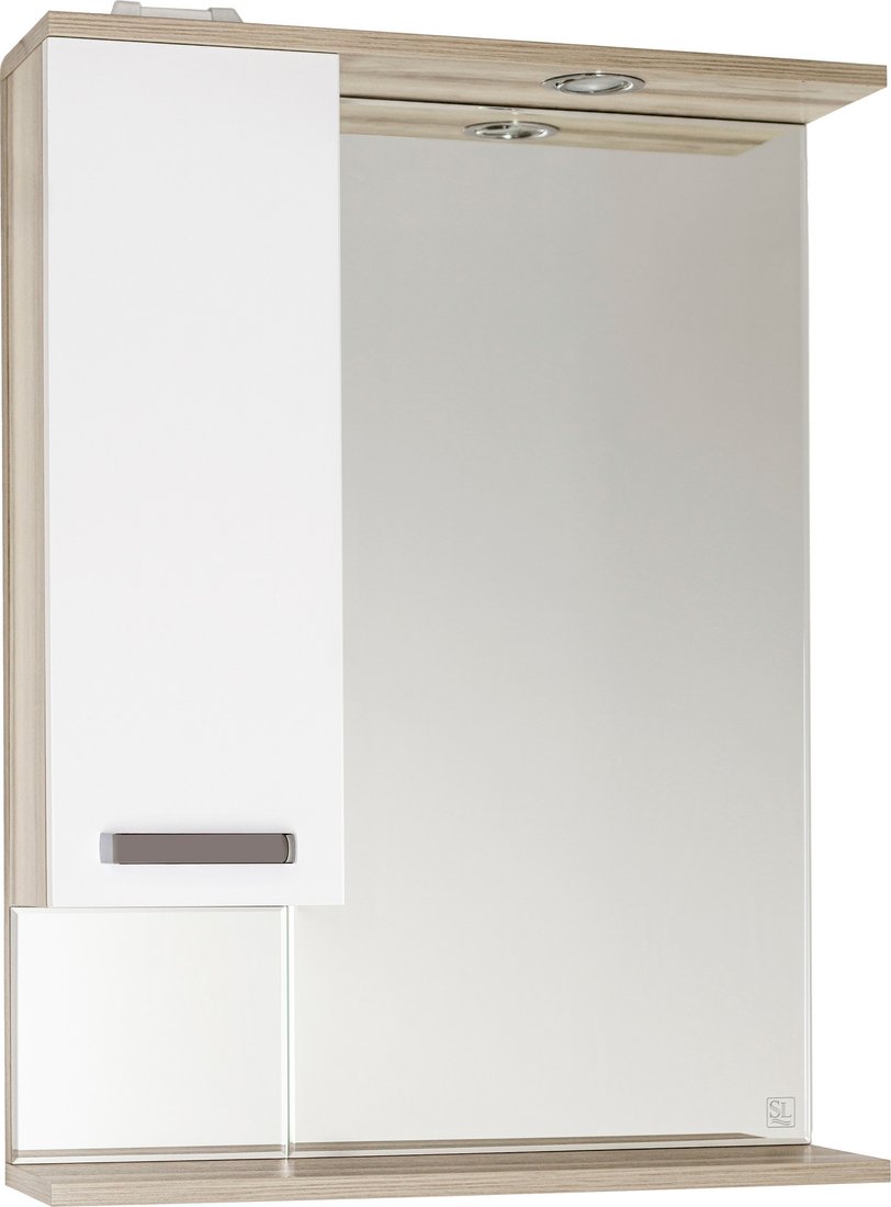 Symbolite Шкаф с зеркалом для ванной Ориноко 600/С