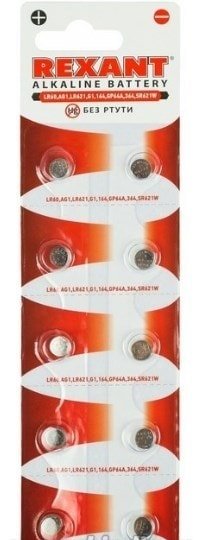 

Батарейка Rexant 30-1040 10шт