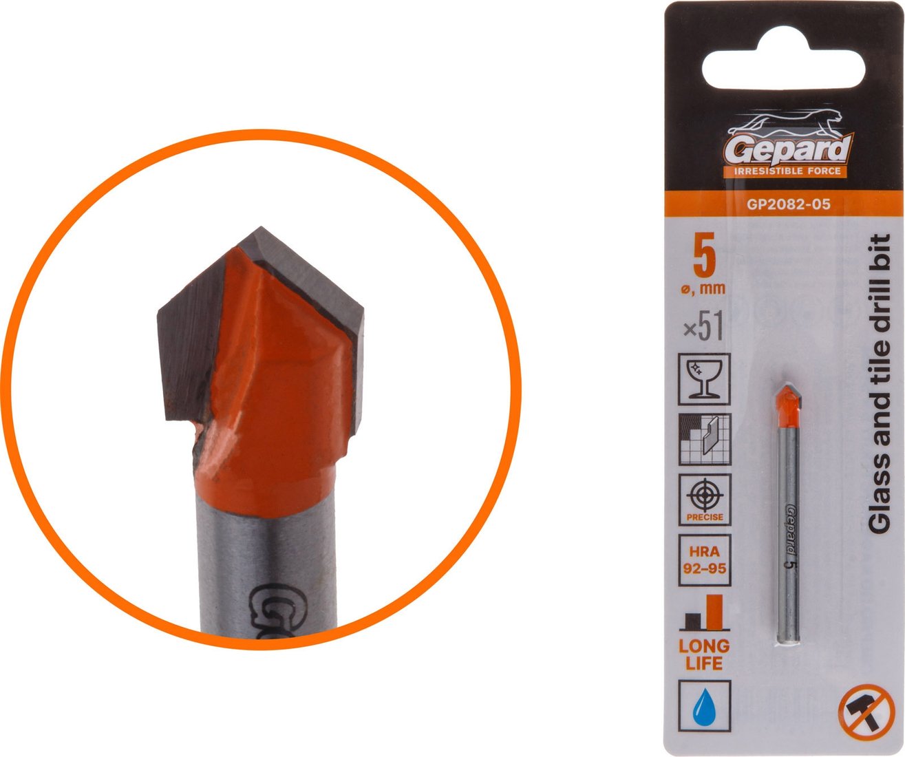 

Сверло Gepard GP2082-05