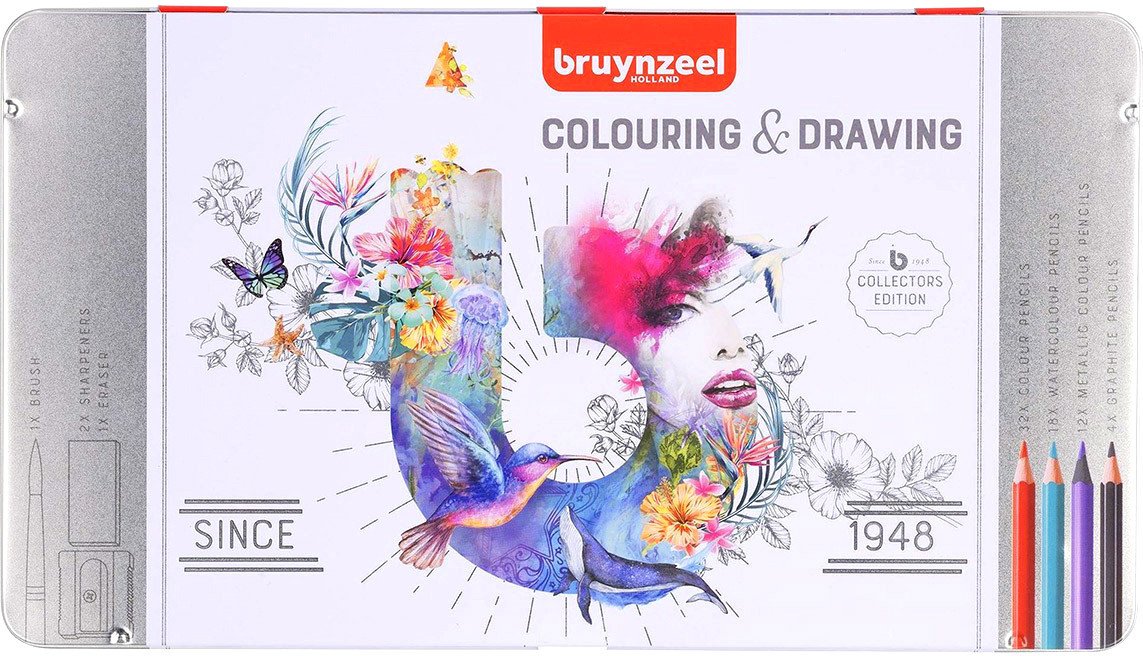 

Набор цветных карандашей Bruynzeel Colouring & Drawing 60319070 (70 цв)