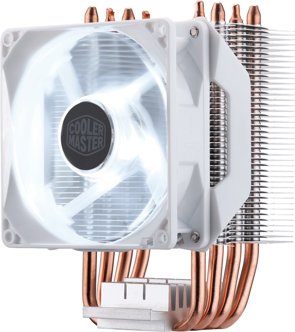 

Кулер для процессора Cooler Master Hyper H410R White Edition RR-H41W-20PW-R1
