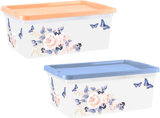

Коробка для хранения Полимербыт Blue Birds C71628