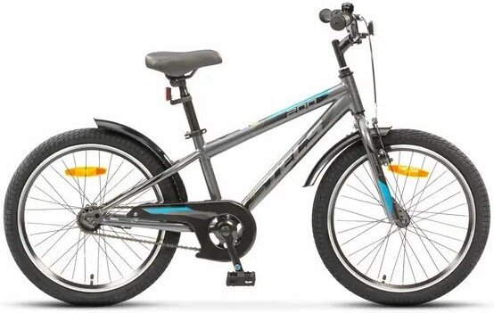 Детский велосипед Stels Turbo 200 20VC Z010 (серый)