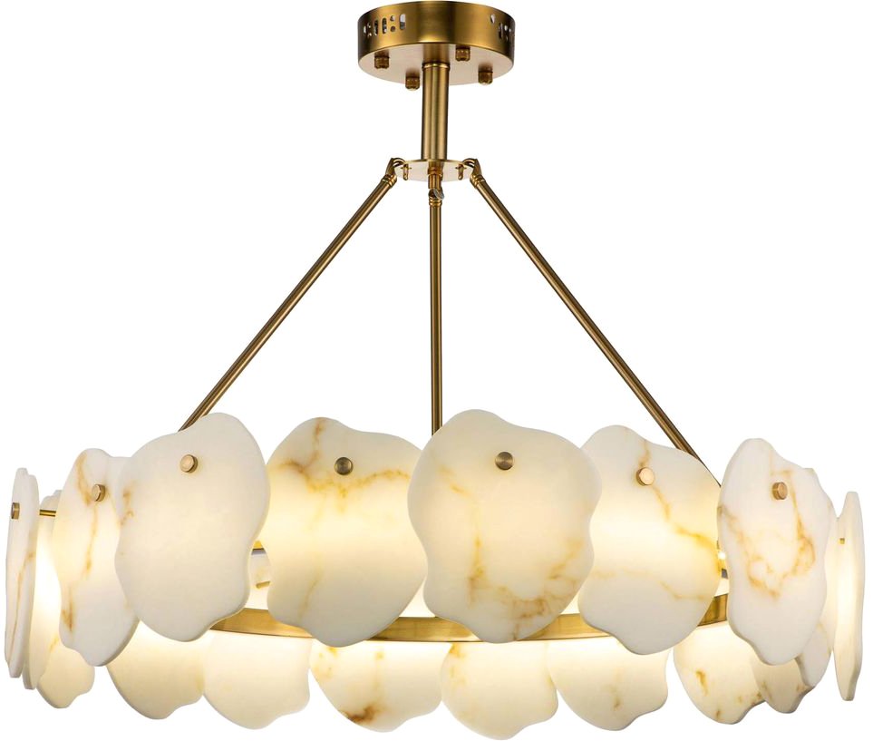 

Люстра средней высоты Moderli Square V8091-PL