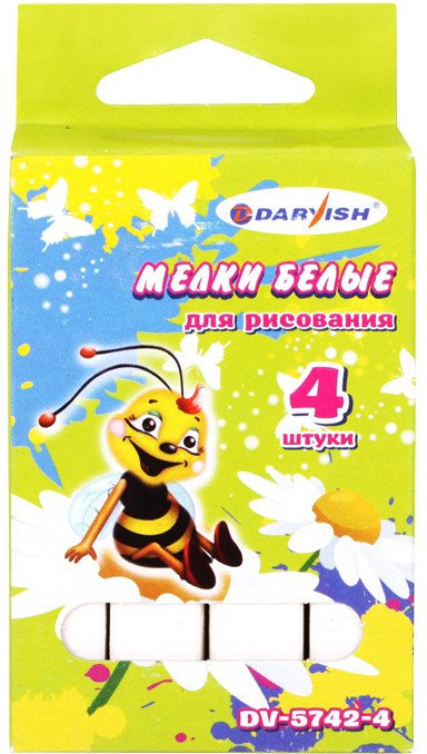 

Мел канцелярский Darvish DV-5742-4
