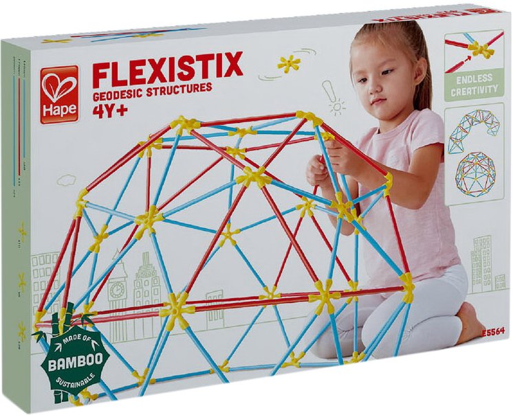 

Конструктор Hape Flexistix E5564 Geodesic structures
