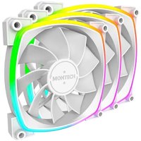 Комплект вентиляторов для корпуса Montech RX120 PWM 3 IN 1 (белый)