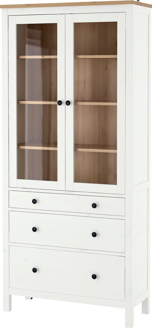 Шкаф-витрина Ikea Hemnes 50413507