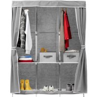 Тканевый шкаф Mio Tesoro Lari 3 (серый)