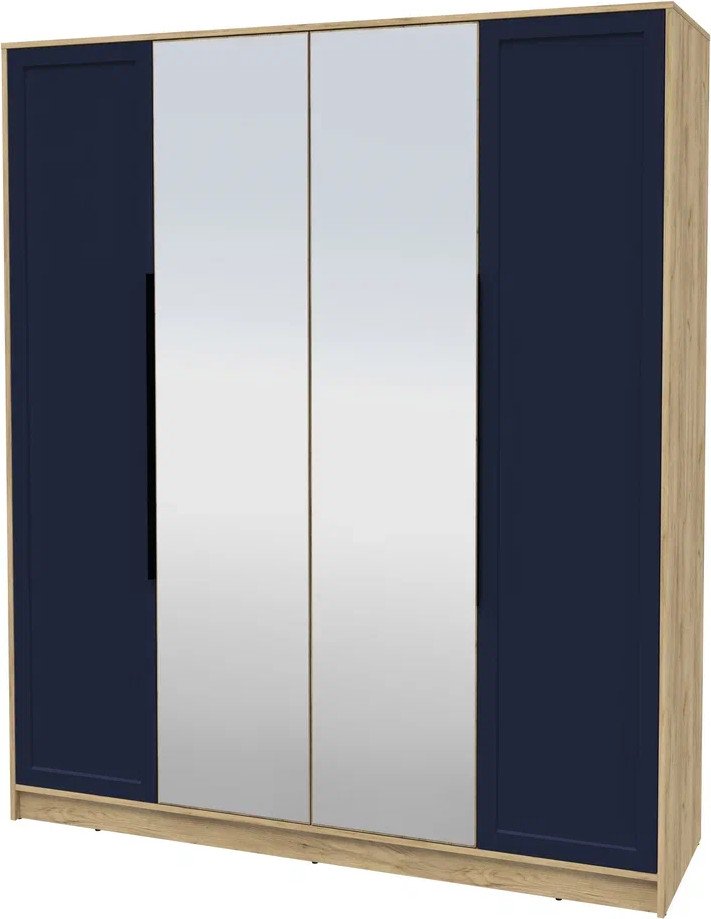 

Шкаф распашной Интерлиния Концепт Тренд КТ-Ш4(з) (дуб золотой/индиго)