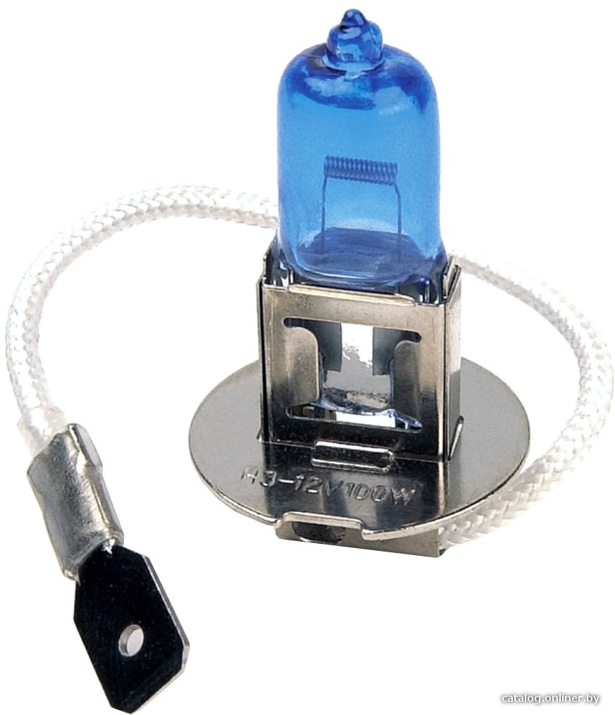 Галогенная лампа Flosser H3 12V 100W PK22s Blau 1шт [1332033]