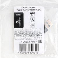 Адаптер Cablexpert A-USB3.1-AMCF