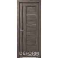 Межкомнатная дверь Юркас Deform D18 ДО 80x200 (дуб шале графит/мателюкс)