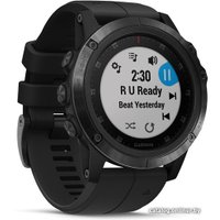 Умные часы Garmin Fenix 5X Plus Sapphire (черный)