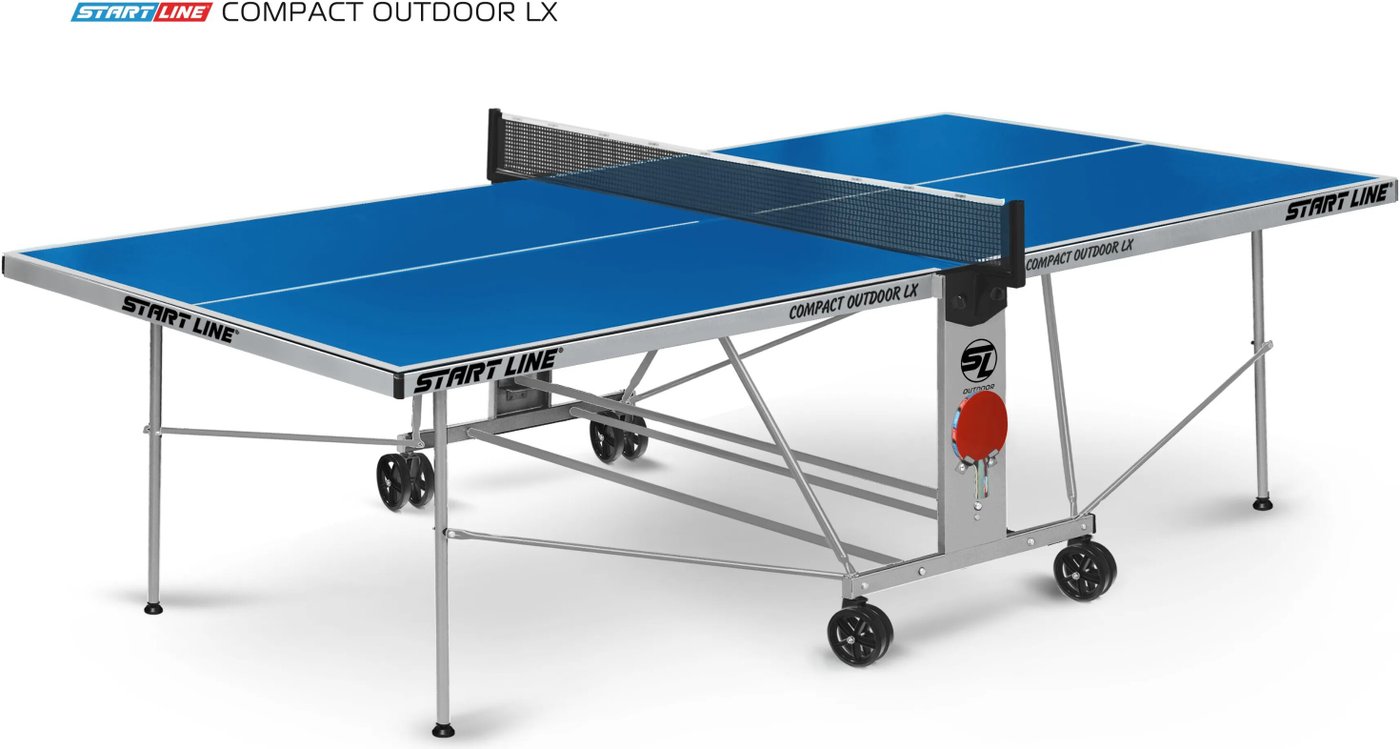 Теннисный стол Start Line Compact Outdoor-2 LX (синий)