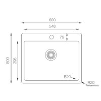 Кухонная мойка ZorG ZRE 6050