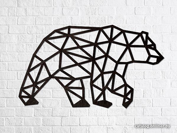 Настенная фигура Eco-Wood-Art Медведь