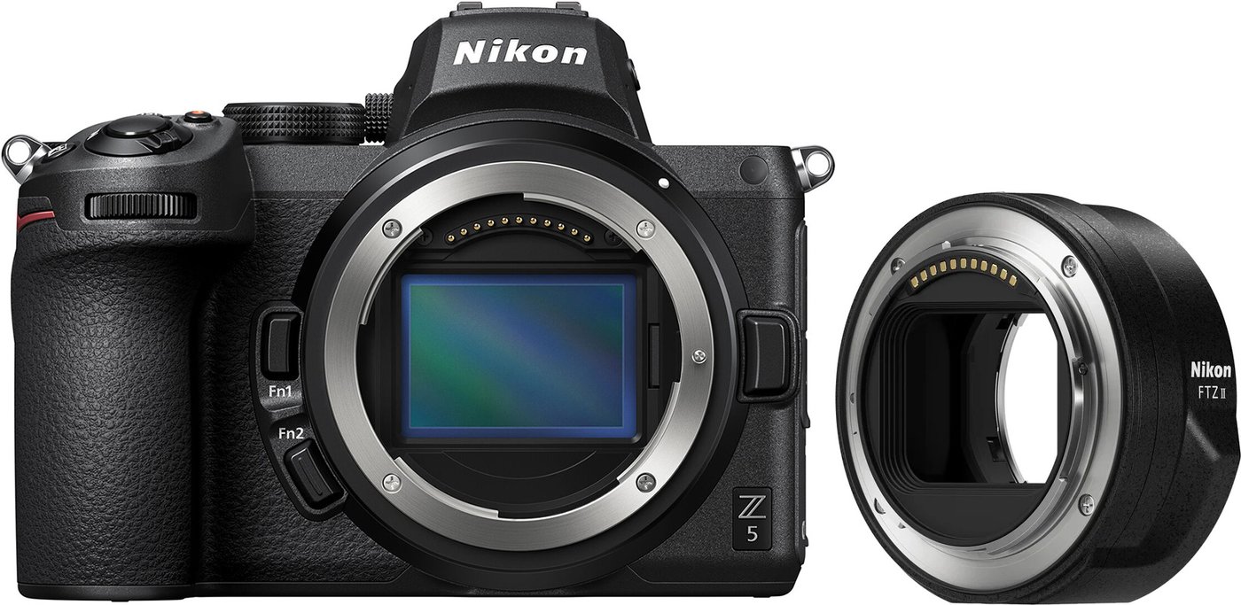 

Беззеркальный фотоаппарат Nikon Z5 Body + FTZ II Adapter