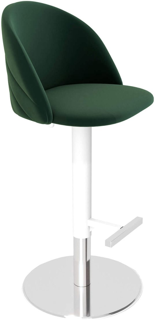 

Стул Sheffilton SHT-ST35-2/S128 (лиственно-зеленый/хром/белый муар)