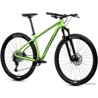 Велосипед Merida Big.Nine 400 S 2021 (зеленый/черный)