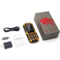 Кнопочный телефон Uniwa S9 4G (оранжевый)