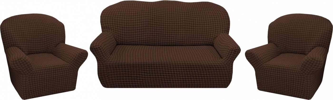 

Комплект чехлов для дивана и кресла Mio Tesoro Комфорт жаккард Люкс 10018/1444