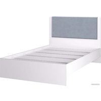 Кровать Аквилон Акцент №900М (белое сияние/веллюкс 49)