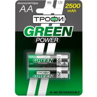 Аккумулятор Трофи AA 2500mAh 2 шт.