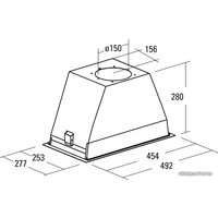 Кухонная вытяжка CATA GT Plus 45 WH\L 02030007