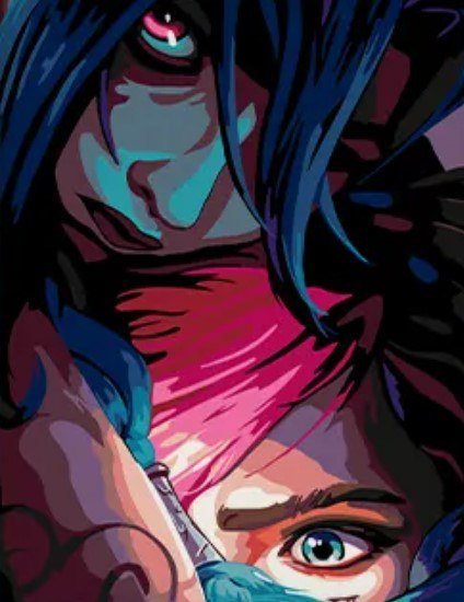 

Картина по номерам PaintLine Arcane. Vi & Jinx PL-00357