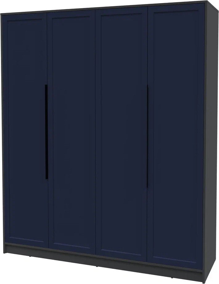 

Шкаф распашной Интерлиния Концепт Тренд КТ-Ш4 (антрацит/индиго)